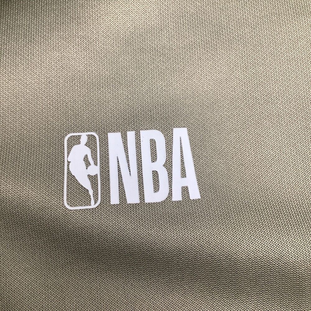 NBA Mens Remember When Track Jacket Tan‎ Size Medium NWT - Picture 5 of 9